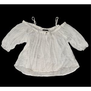 New Gypsy 05 Cold Shoulder Tie Dye Top S